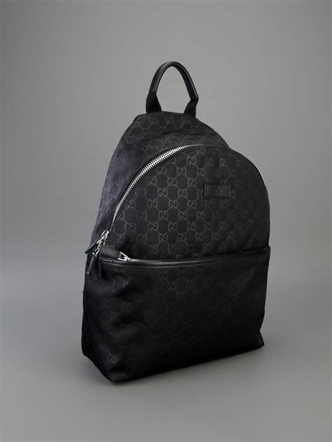 gucci black monogram tote bag|gucci black monogram backpack.